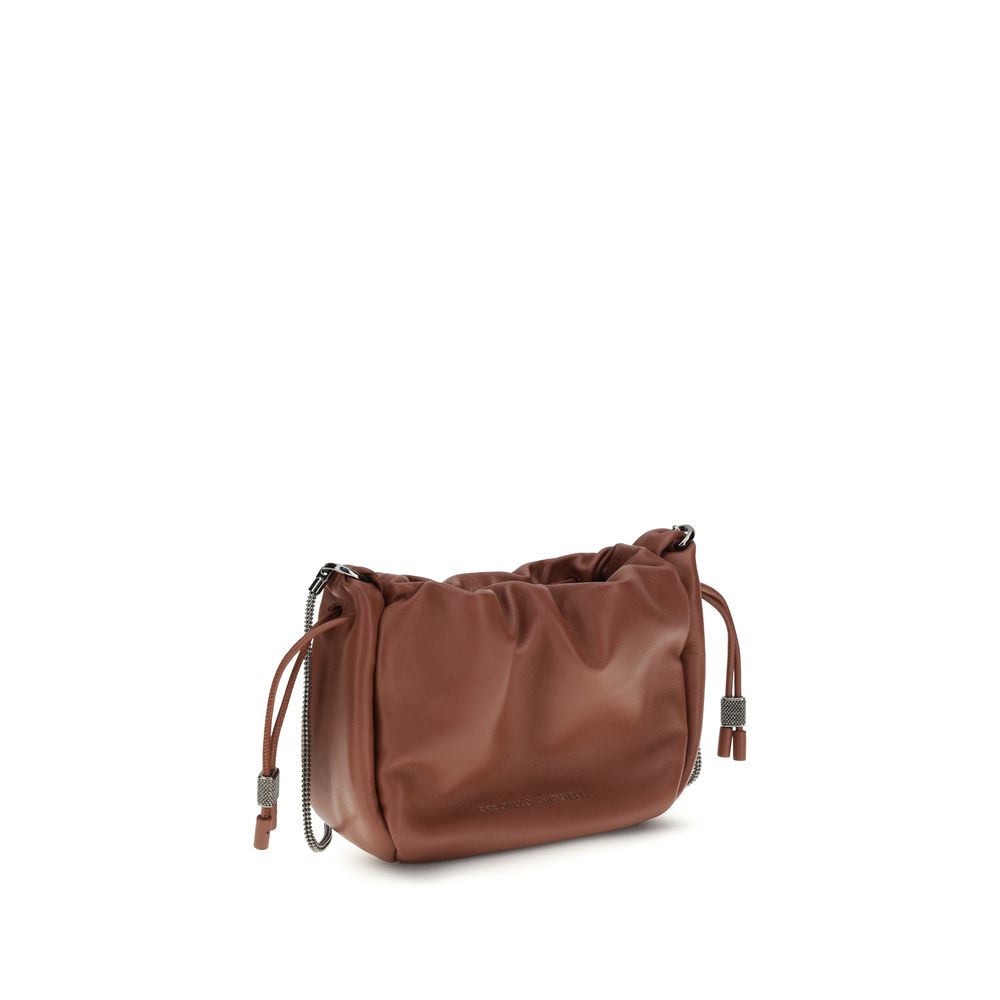 Brunello Cucinelli The Bucket Mellow Shoulder Bag