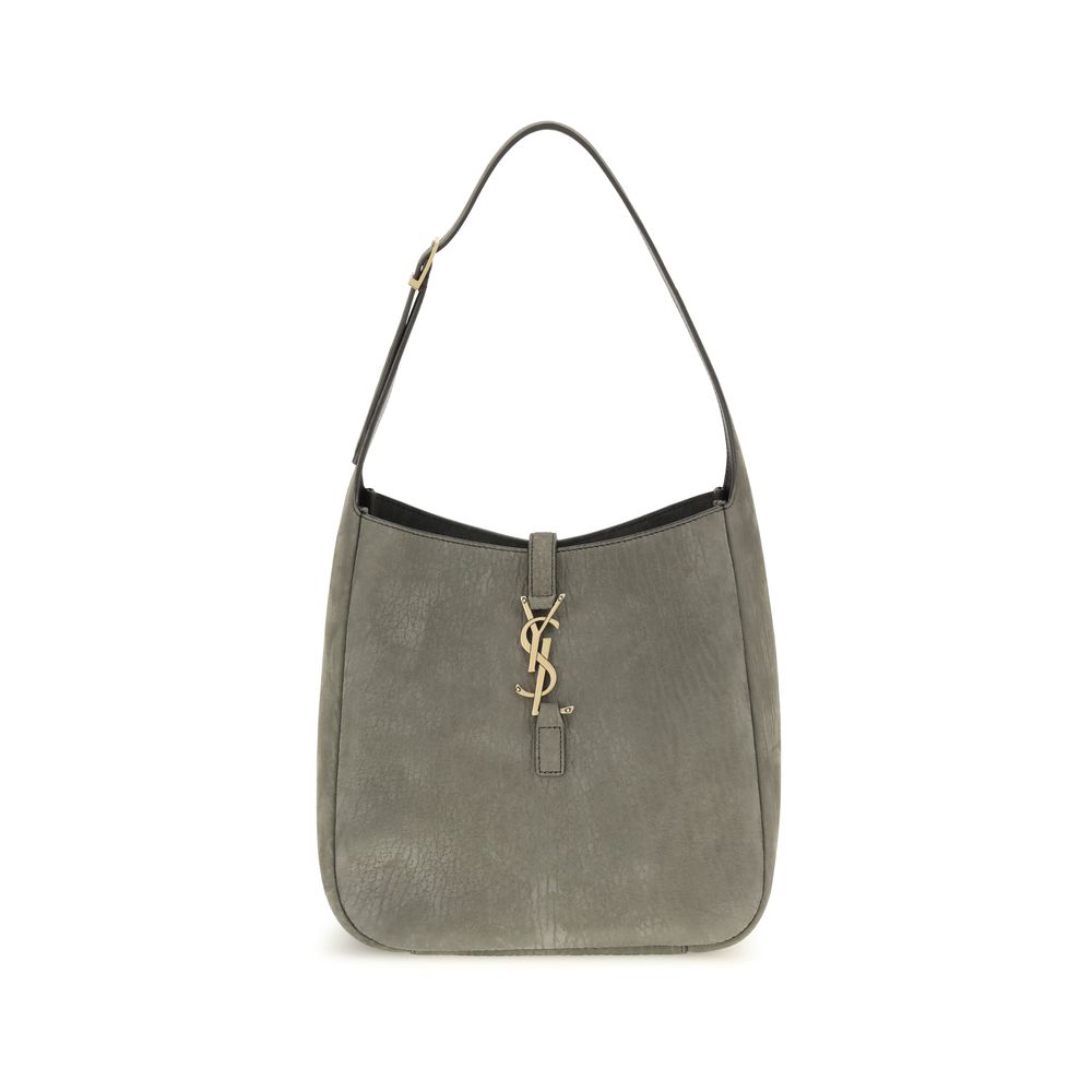 Saint Laurent Gray The 5 À 7 Supple Small
