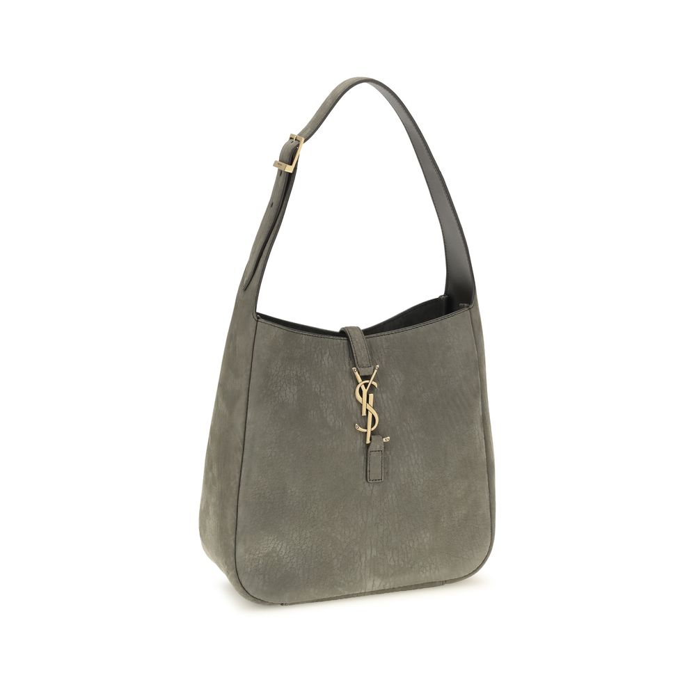 Saint Laurent Gray The 5 À 7 Supple Small Shoulder Bag