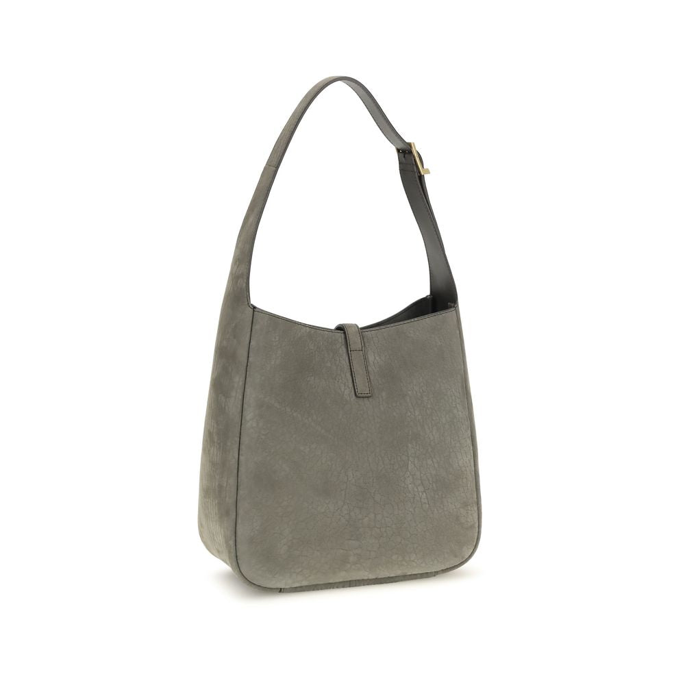 Saint Laurent Gray The 5 À 7 Supple Small