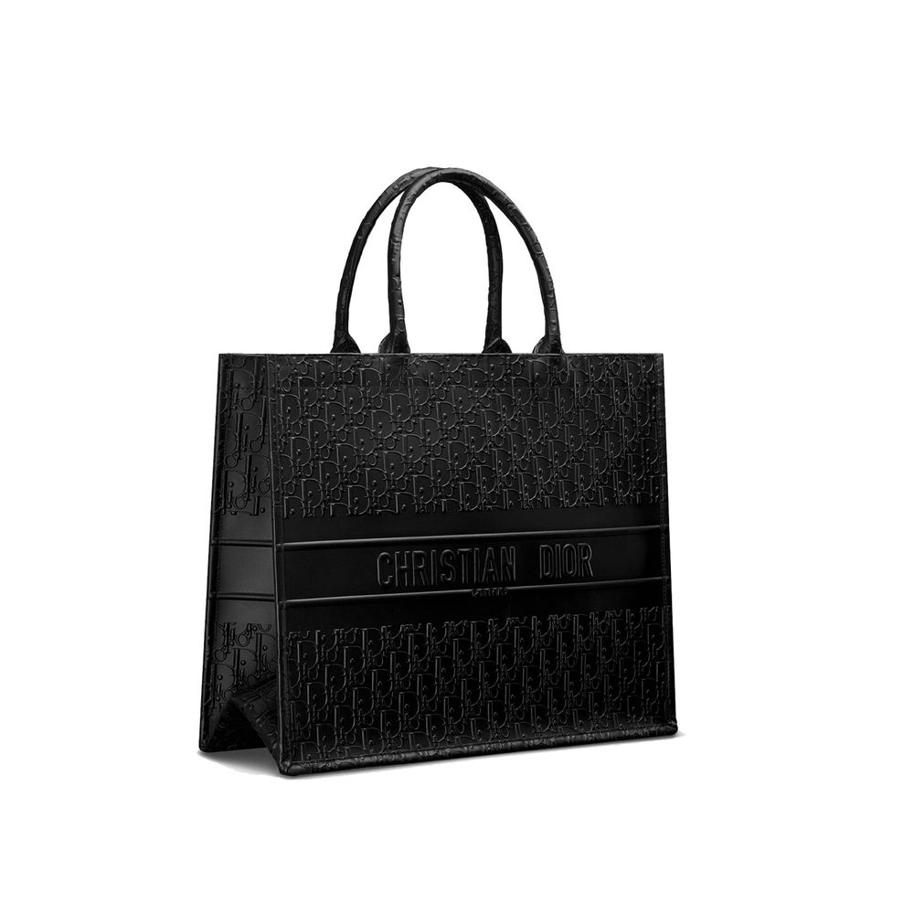 Dior Black Book Tote Bag