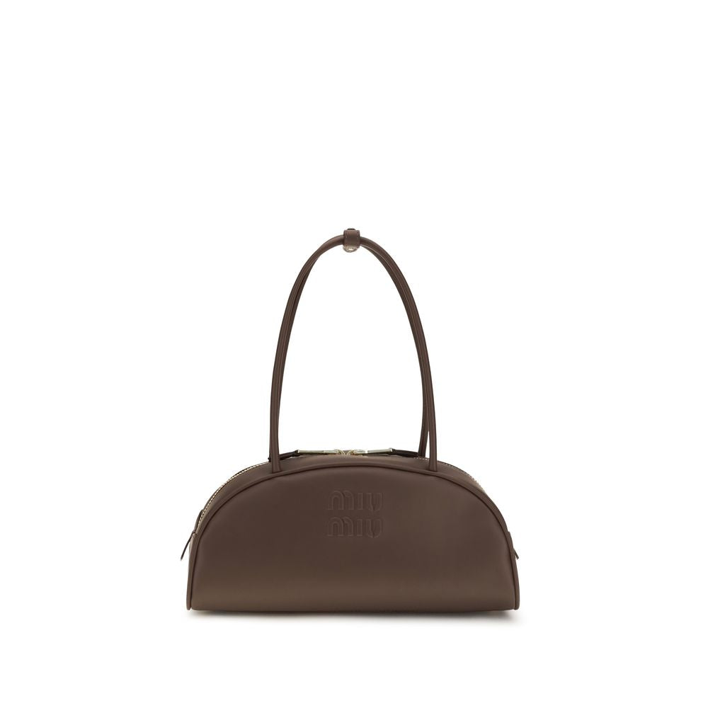 Miu Miu Brown The Beau Shoulder Bag