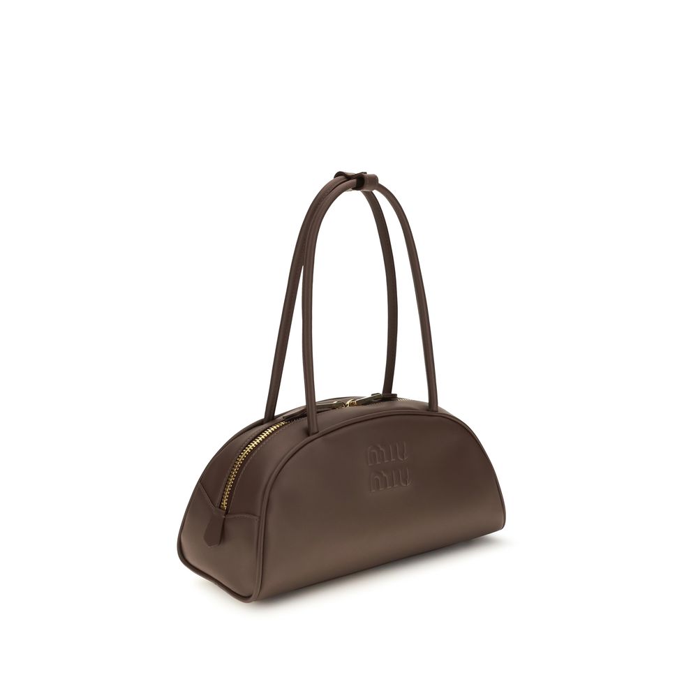 Miu Miu Brown The Beau Shoulder Bag