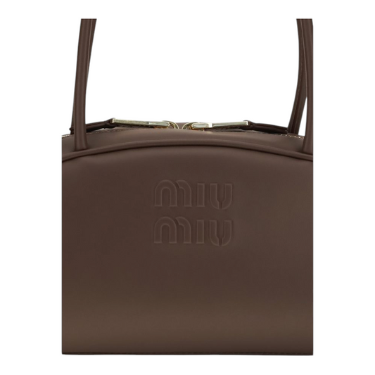 Miu Miu The Beau Bolso de Hombro Marrón