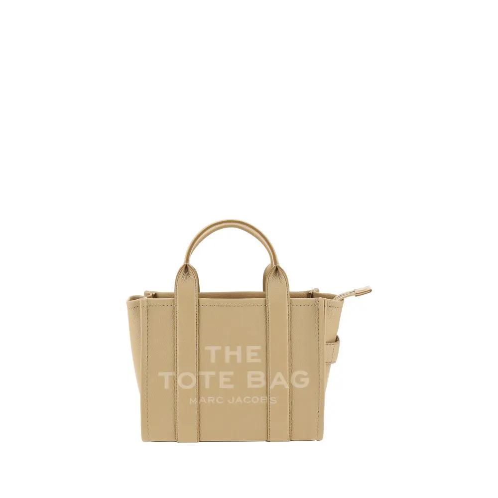Marc Jacobs Bos Taurus beige calf leather tote bag front view