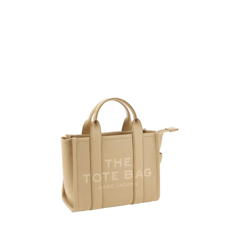 Marc Jacobs Bos Taurus beige calf leather tote bag front view