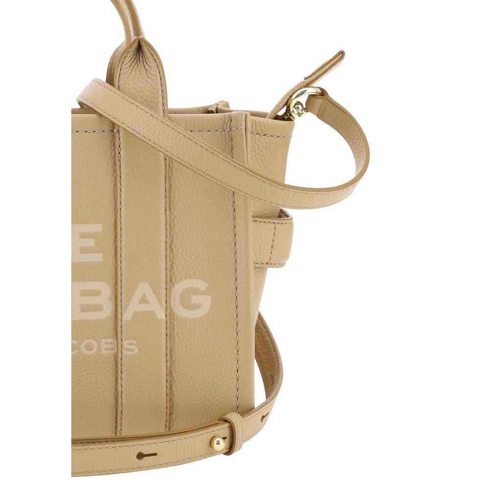Marc Jacobs Bos Taurus beige calf leather shoulder bag side view