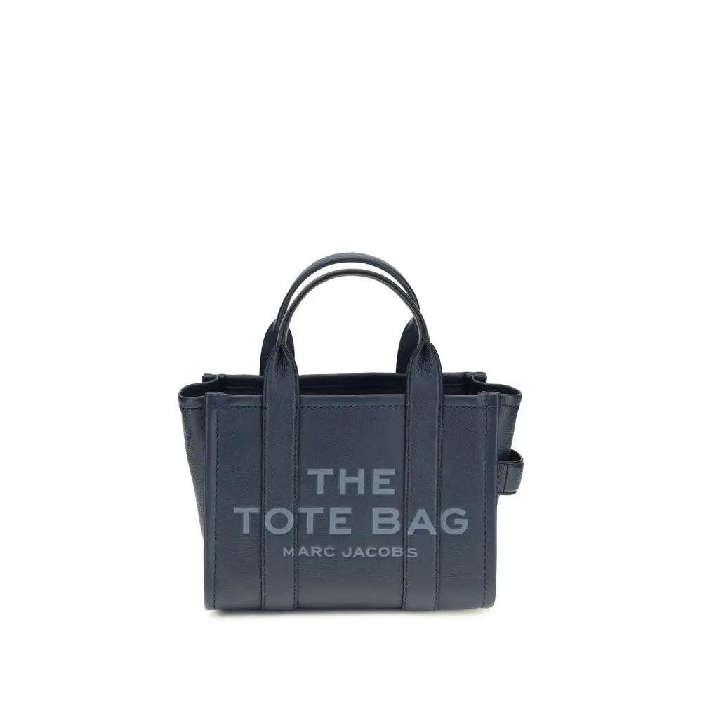 Marc Jacobs Bos Taurus tote bag in blue calf leather, front view