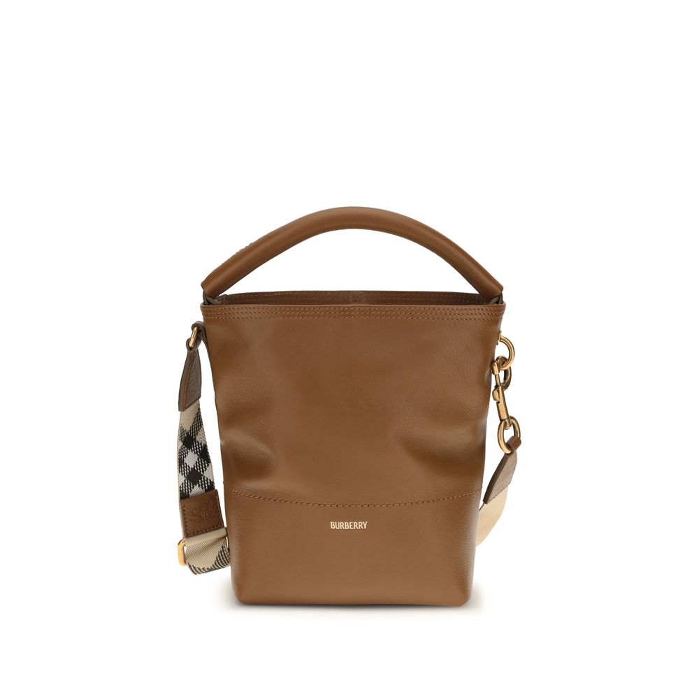 Burberry Brown B Clip Bucket Bag