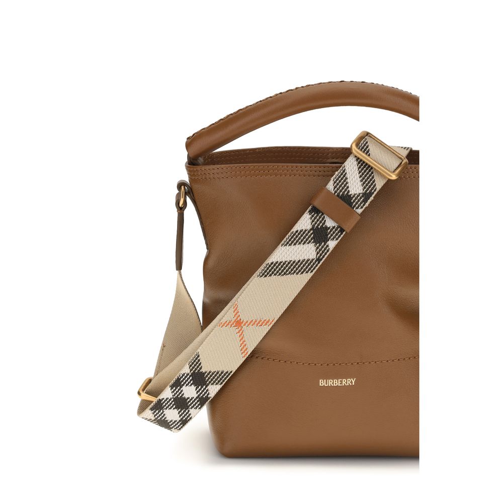 Burberry Brown B Clip Bucket Bag