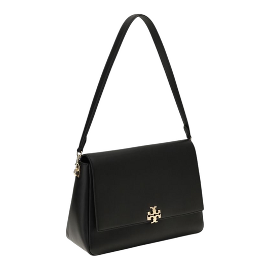 Tory Burch The Charlie Shoulder Bag Black Leather