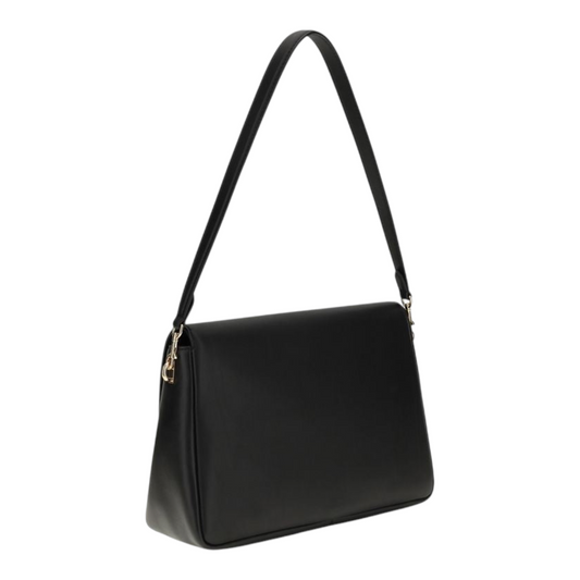 Tory Burch The Charlie Shoulder Bag Black Leather