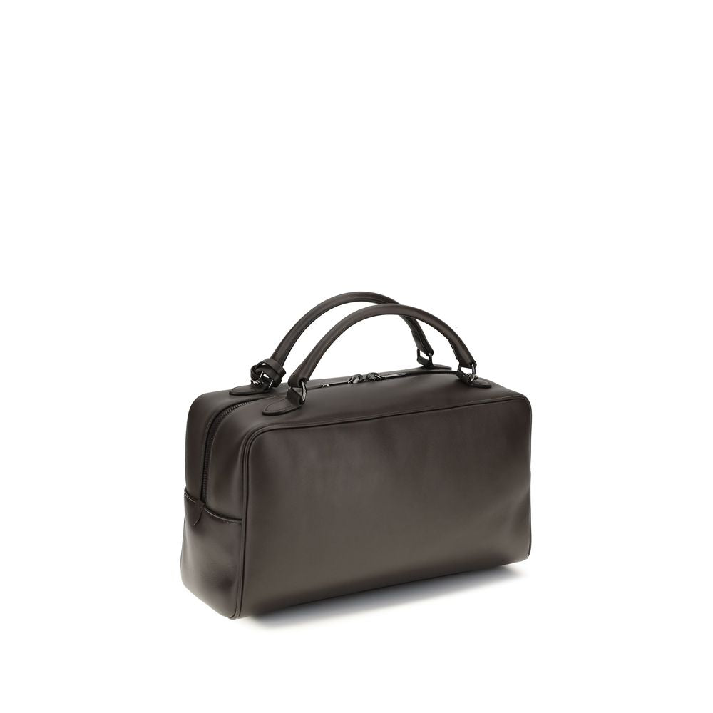Brunello Cucinelli Brown Boston Explorer Handbag