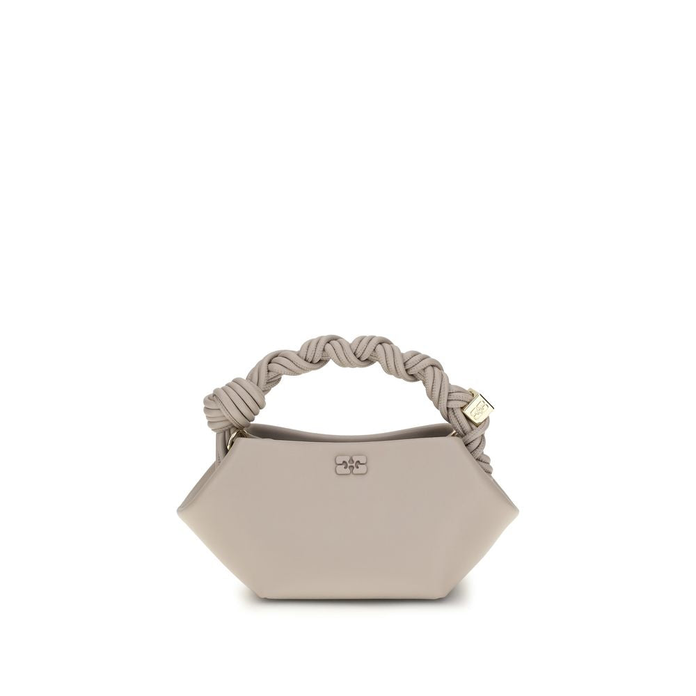 Ganni White Bou Mini Handbag