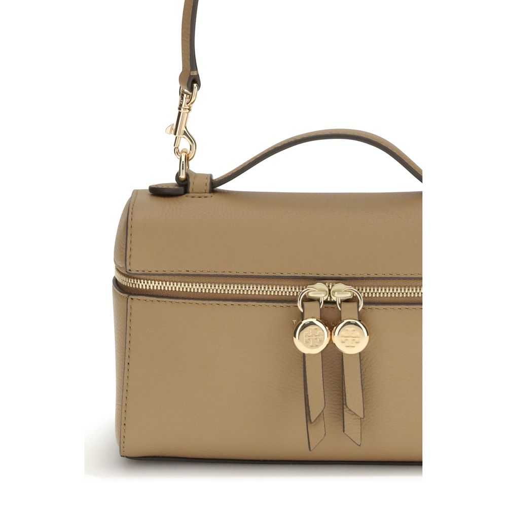Tory Burch Beige The Romy Slim Top Satchel Bag