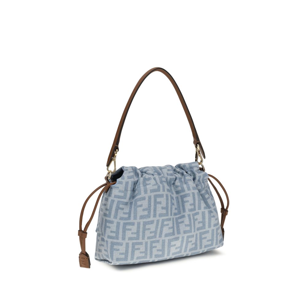 Fendi Blue Medium Mamma Baguette