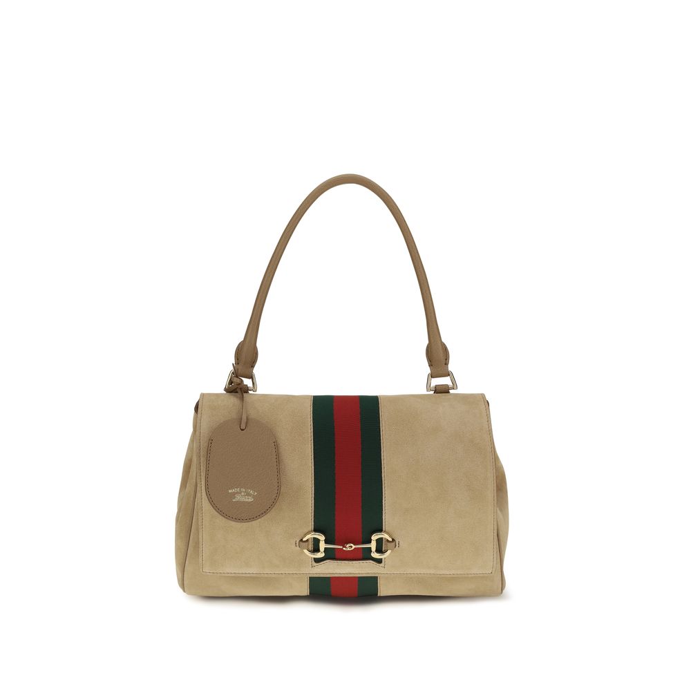 Gucci Beige Medium Paparazzo Handbag