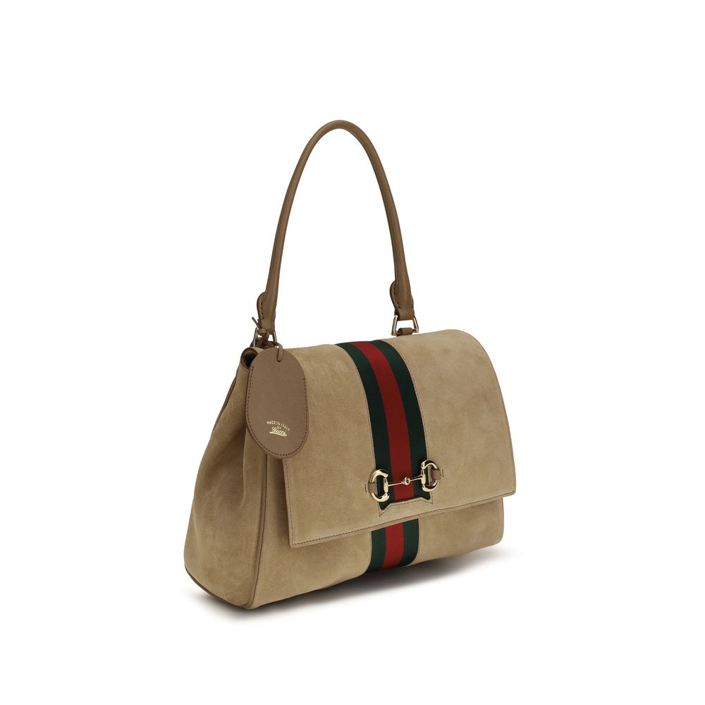 Gucci Beige Medium Paparazzo Handbag