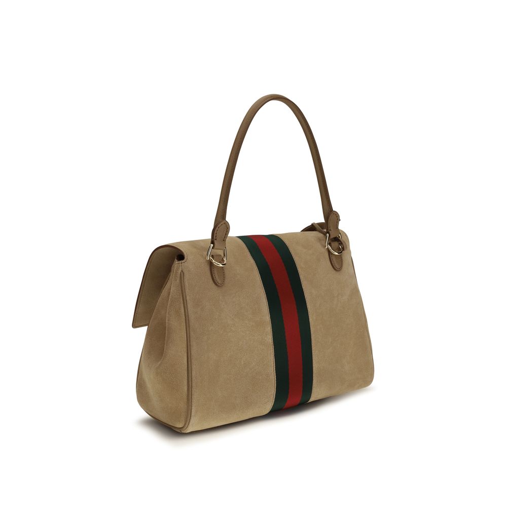 Gucci Beige Medium Paparazzo Handbag