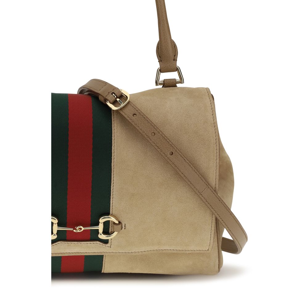 Gucci Beige Medium Paparazzo Handbag