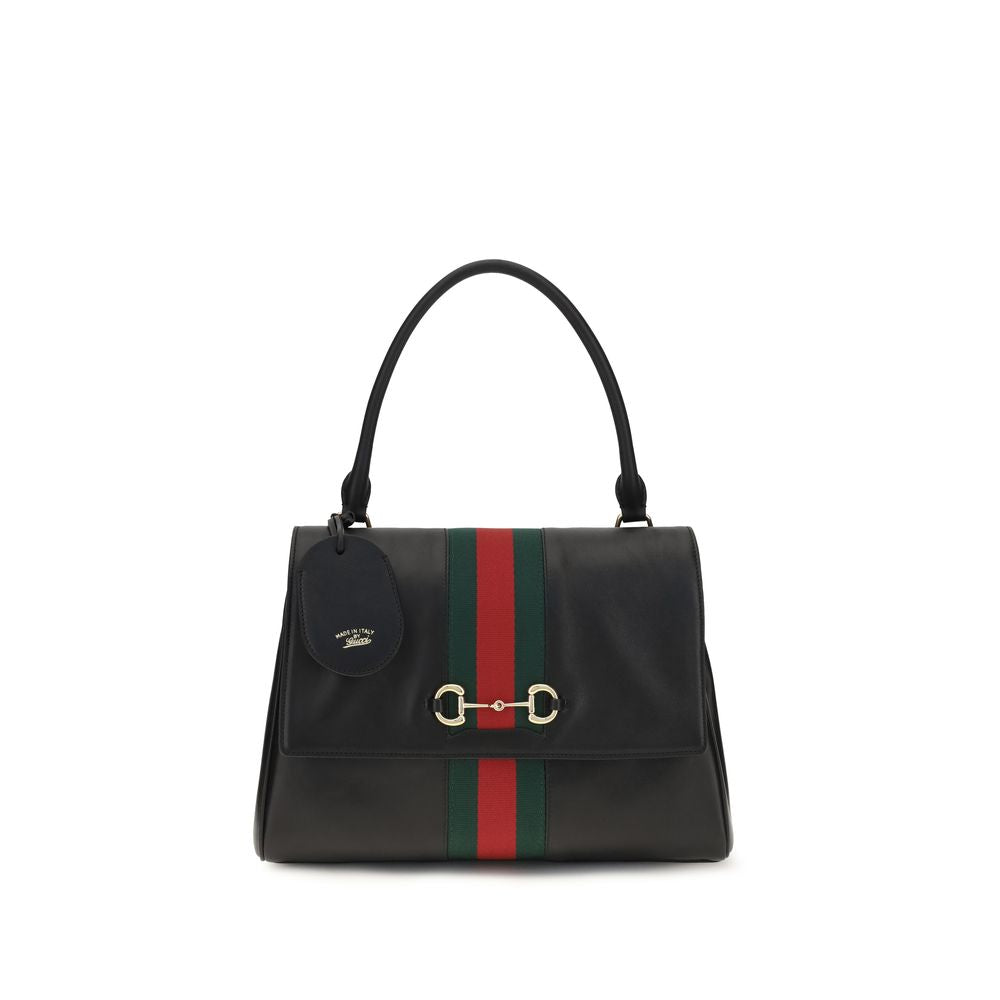 Gucci Black Medium Paparazzo Handbag