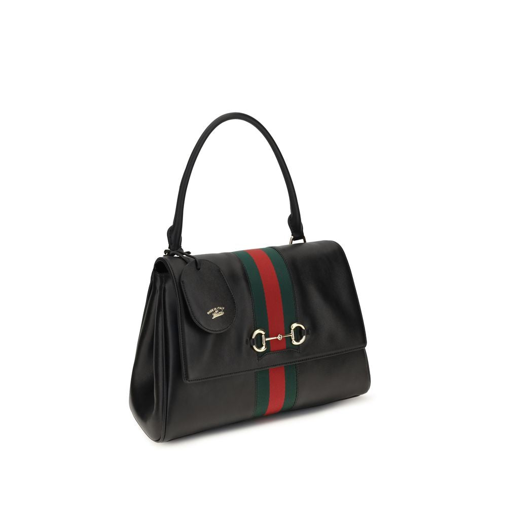 Gucci Black Medium Paparazzo Handbag