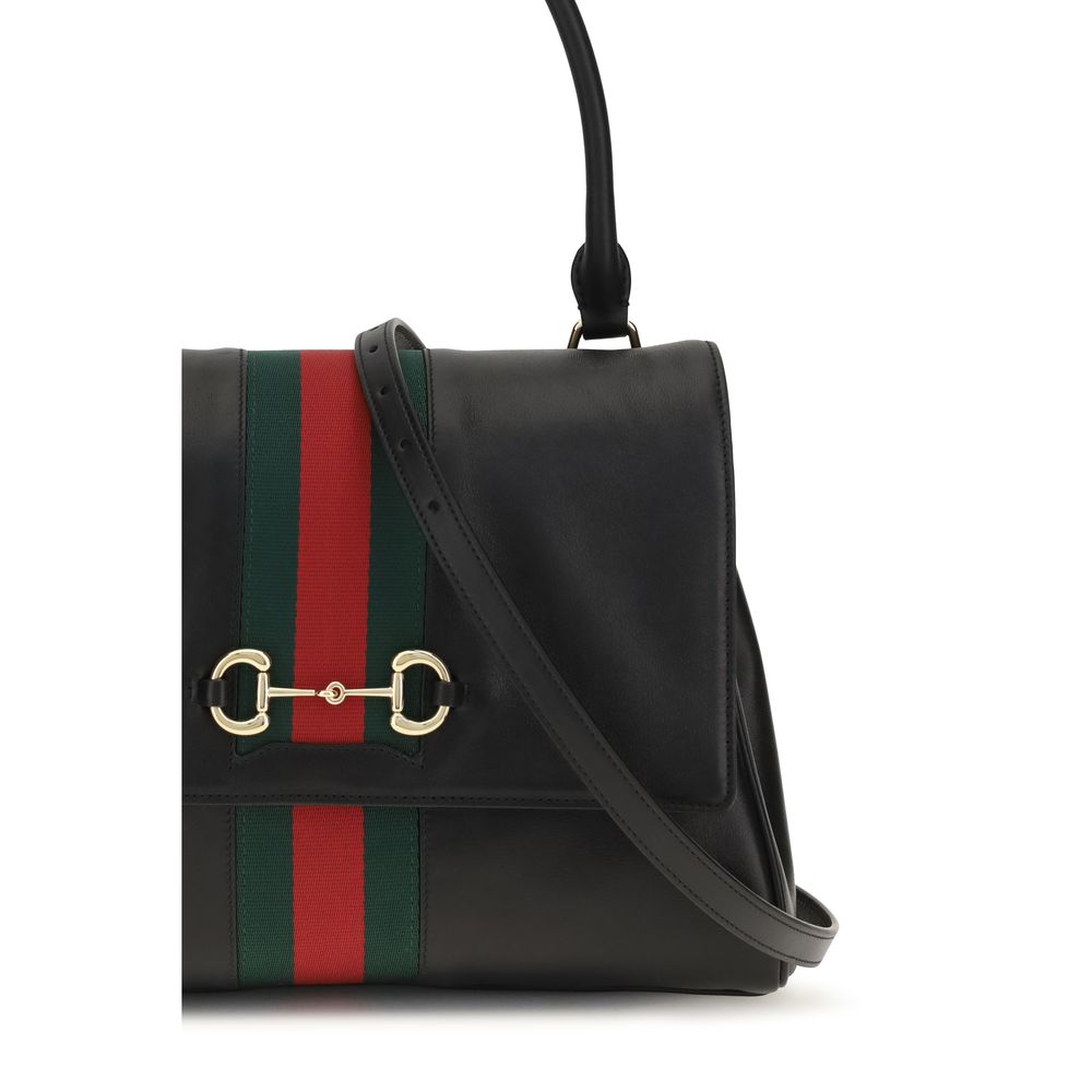 Gucci Black Medium Paparazzo Handbag