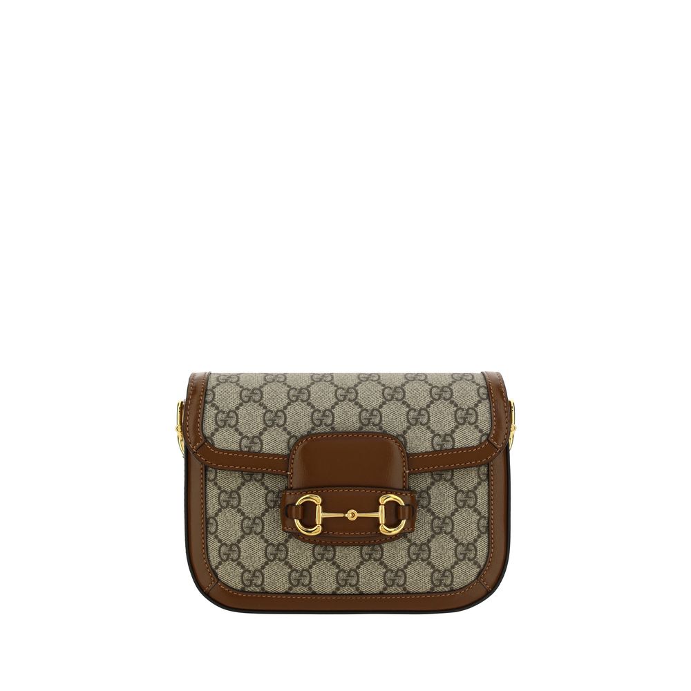 Gucci Brown 1955 Mini Horsebit Handbag
