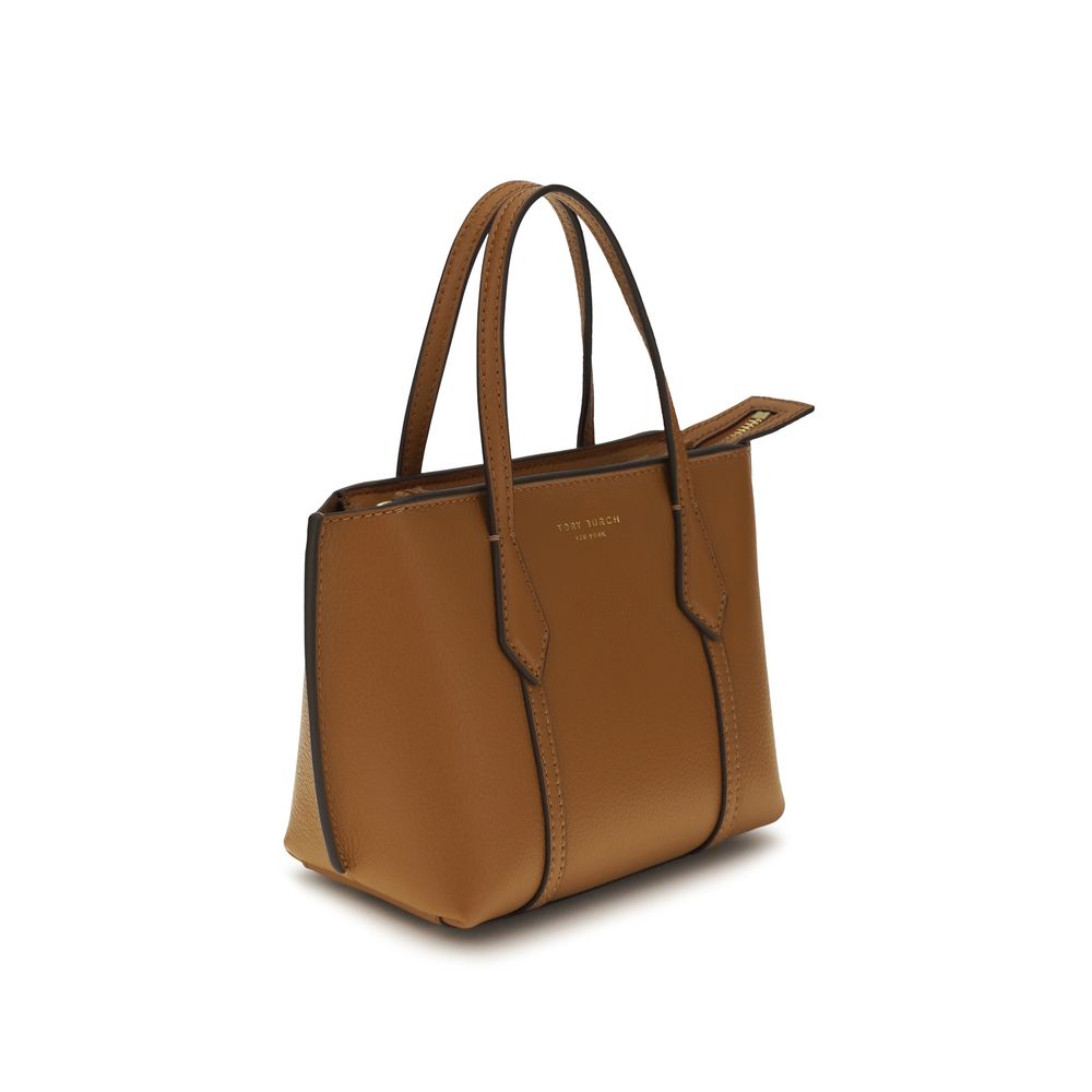 Tory Burch Brown Mini Perry Tote Bag