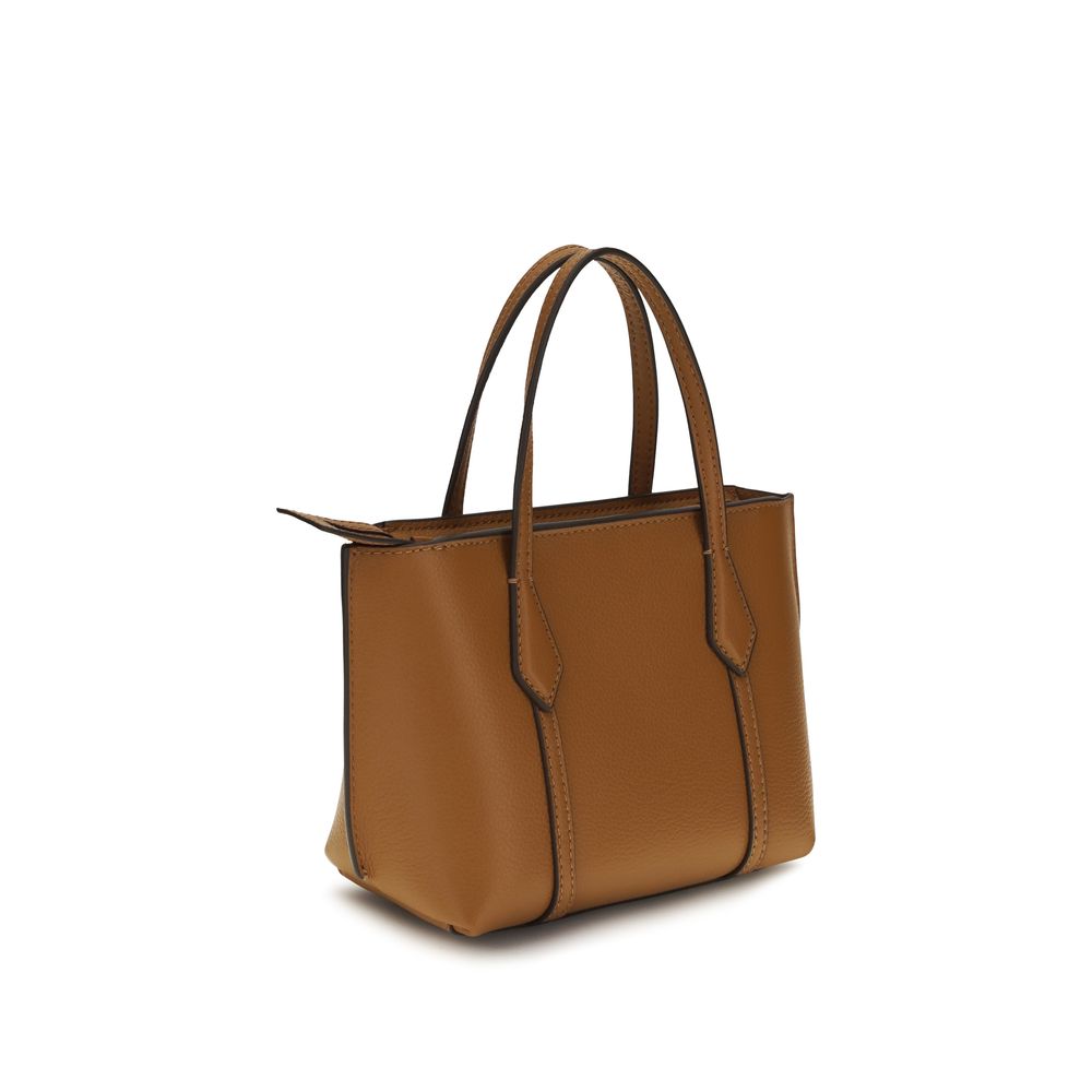 Tory Burch Brown Mini Perry Tote Bag