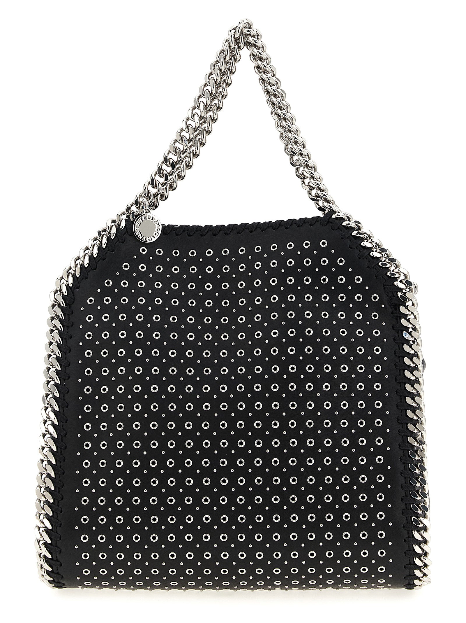 Stella McCartney Black Mini Falabella Handbag