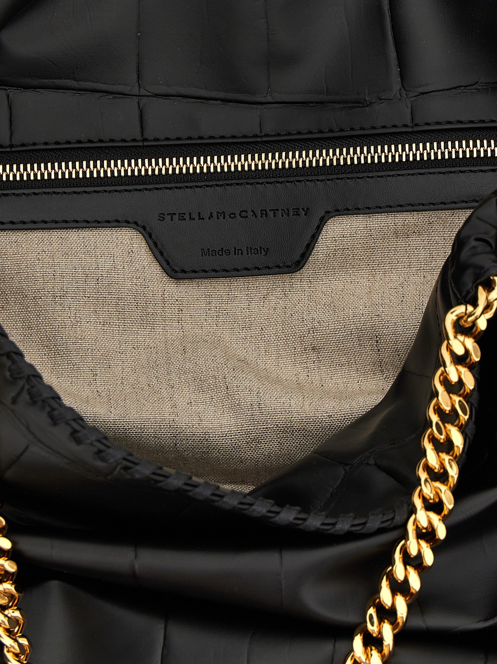 Stella McCartney Black Falabella Tote Bag