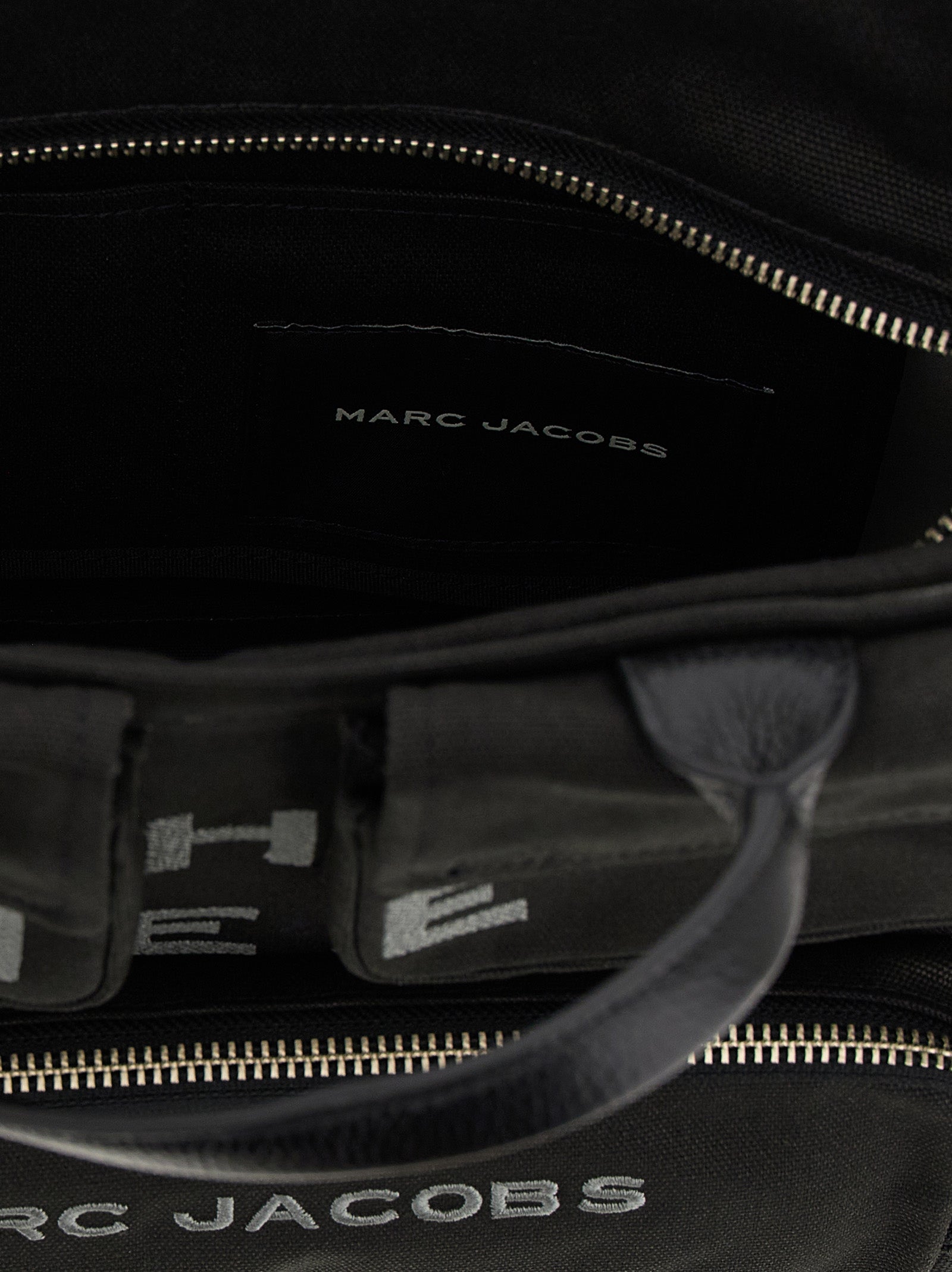 Marc Jacobs Black Cargo Canvas Medium Tote