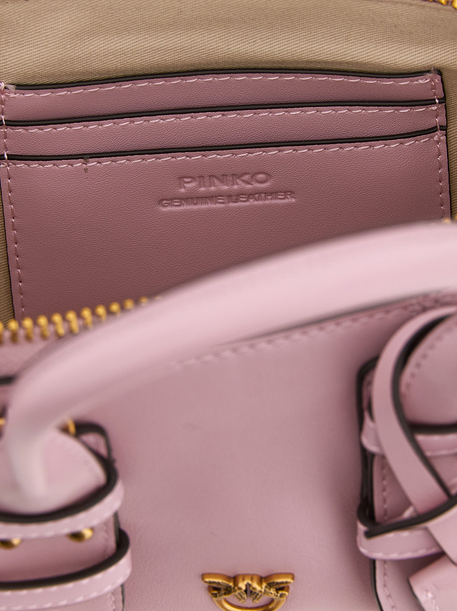 PINKO Pink Escape Baguette Handbag