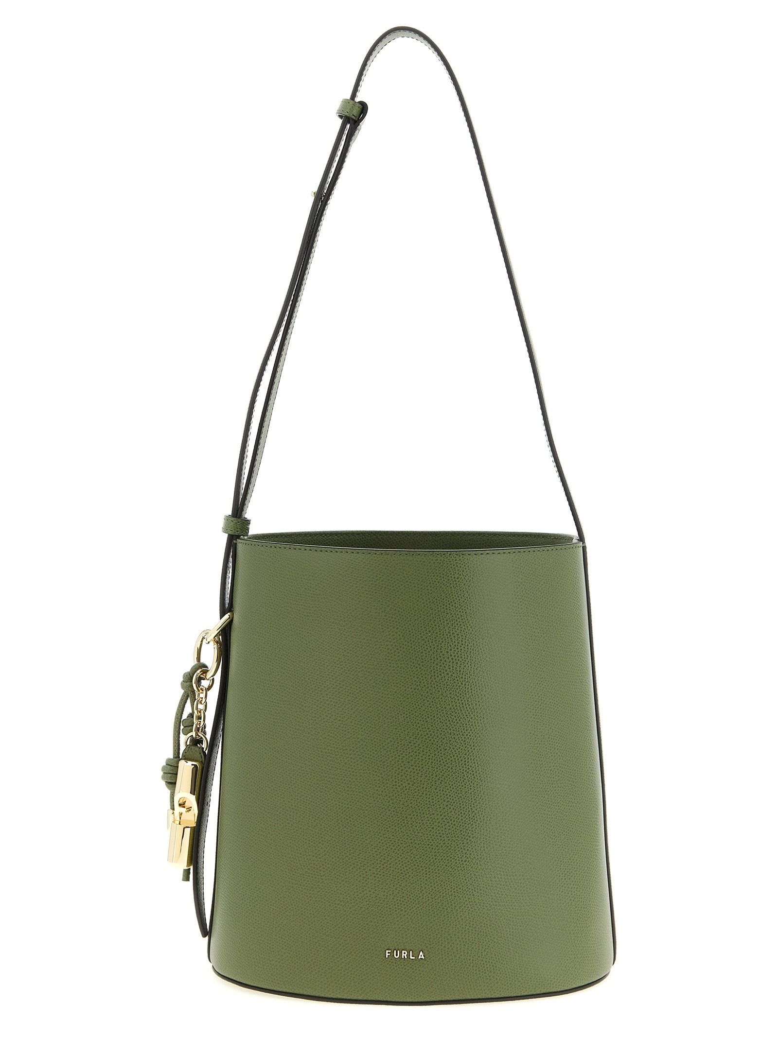 Furla Green Roxie Bucket Bag