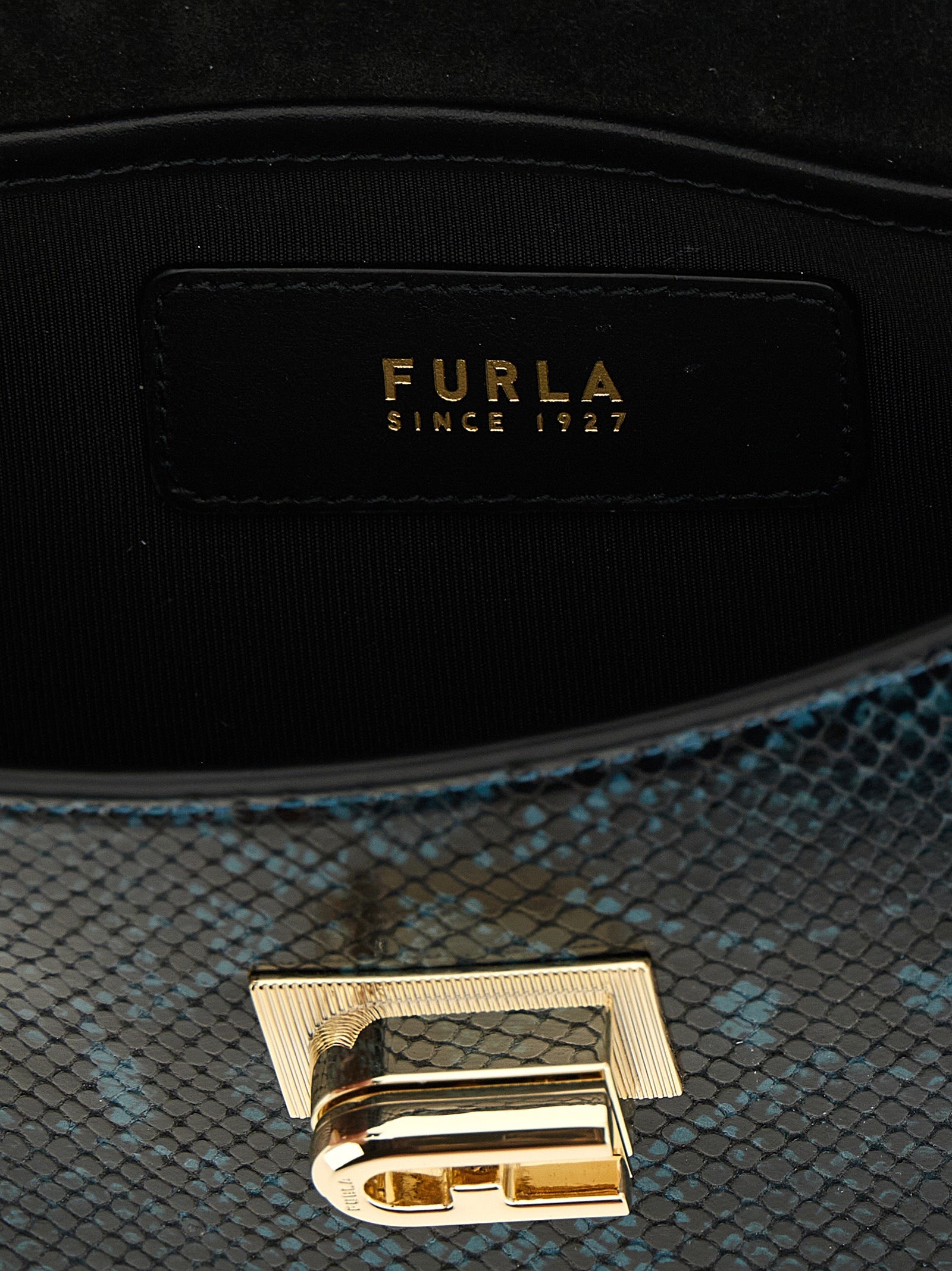 Furla Blue Furla 1927 Mini Crossbody Bag