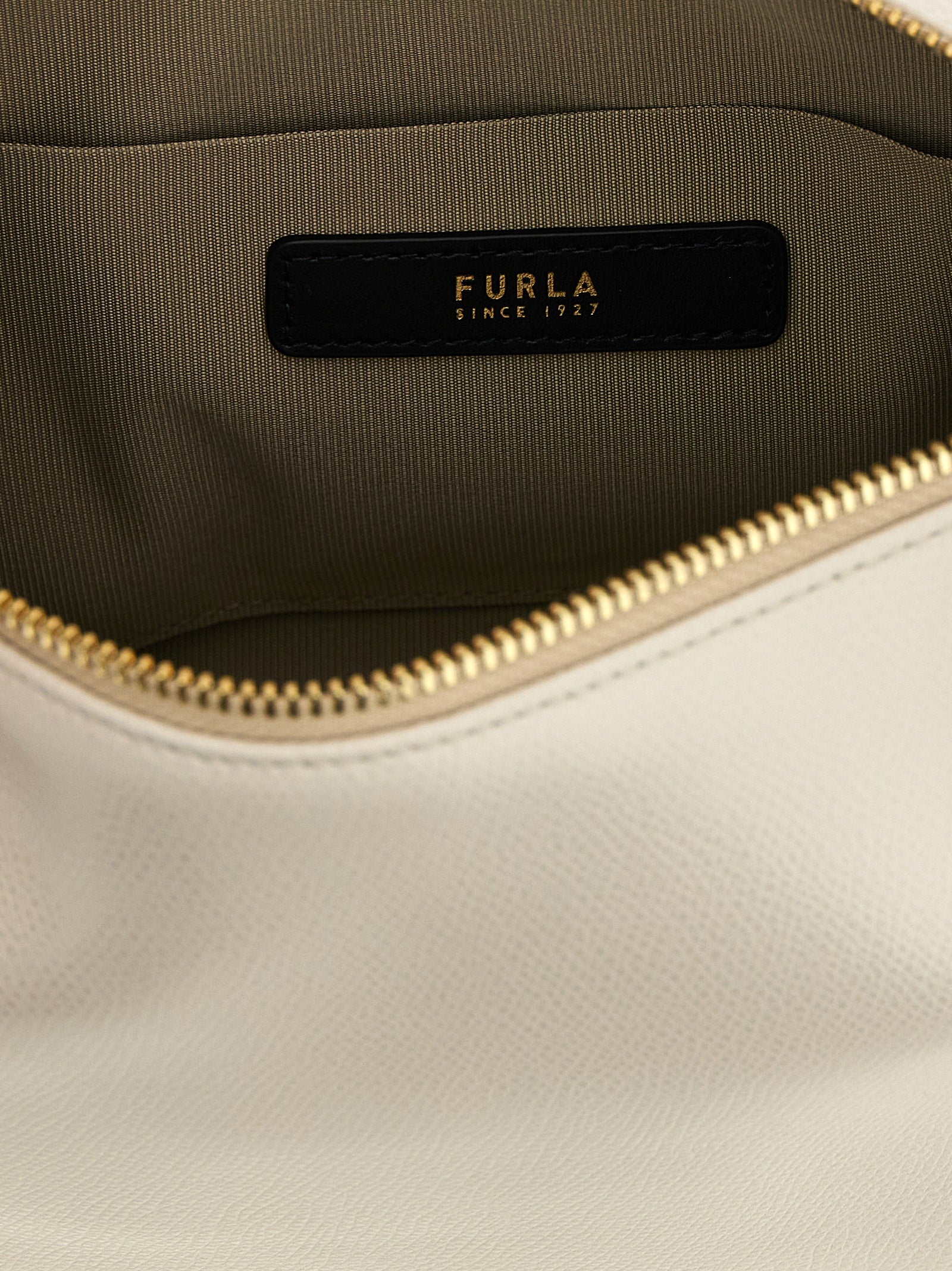Furla White Tonie Shoulder Bag