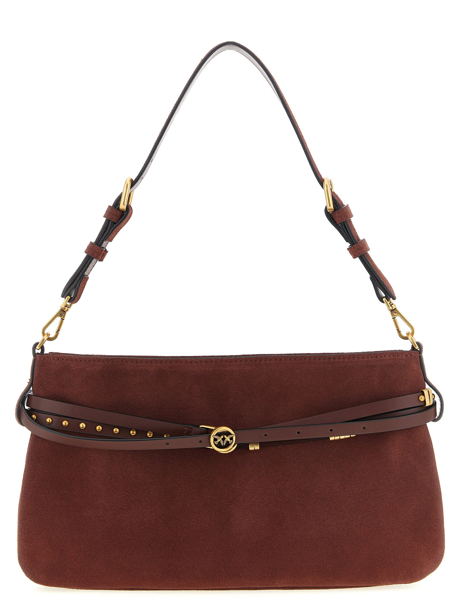 PINKO Bordeaux Belt Shoulder Bag