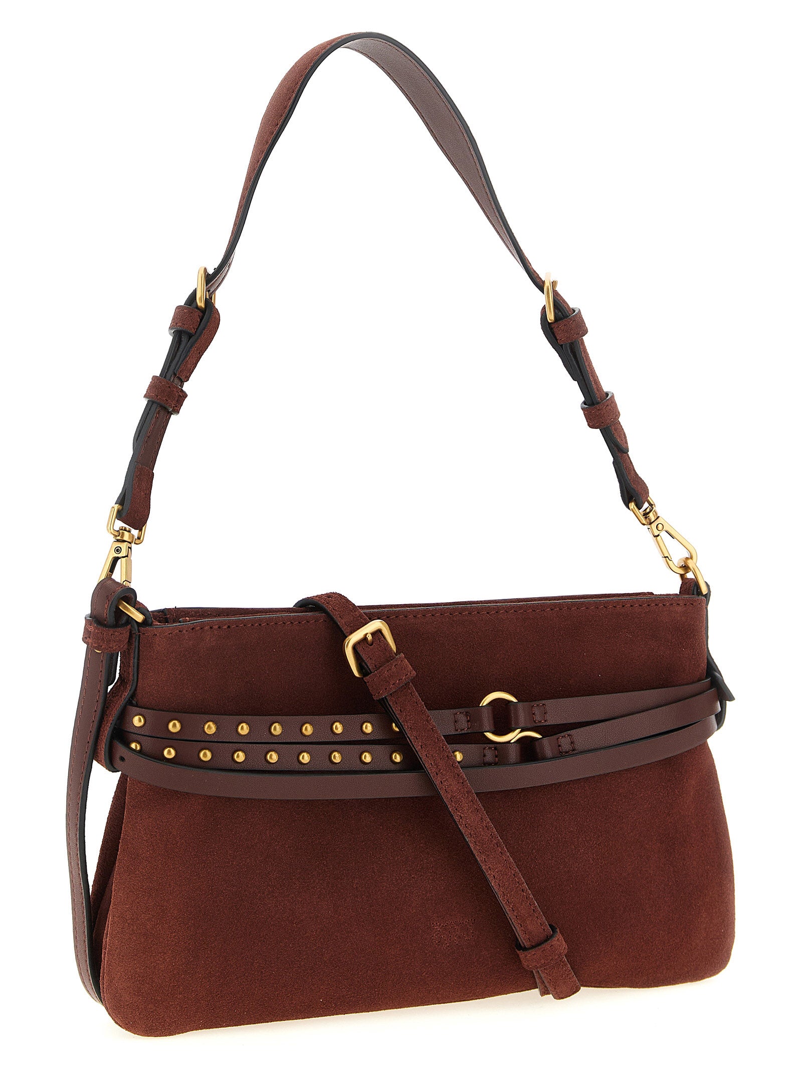 PINKO Bordeaux Belt Shoulder Bag