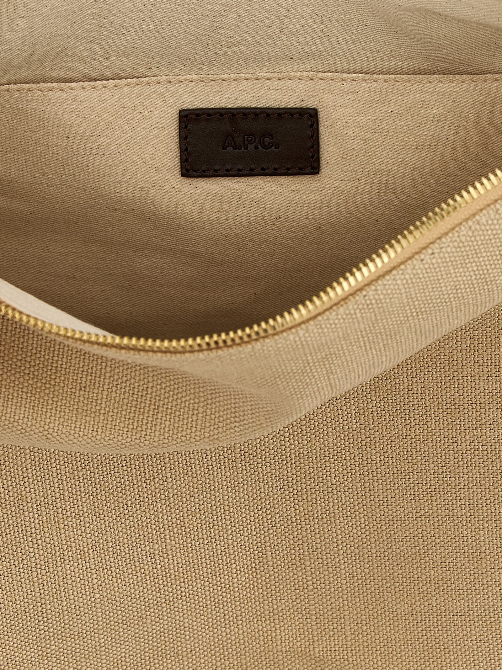 A.P.C. Beige Vera Shoulder Bag