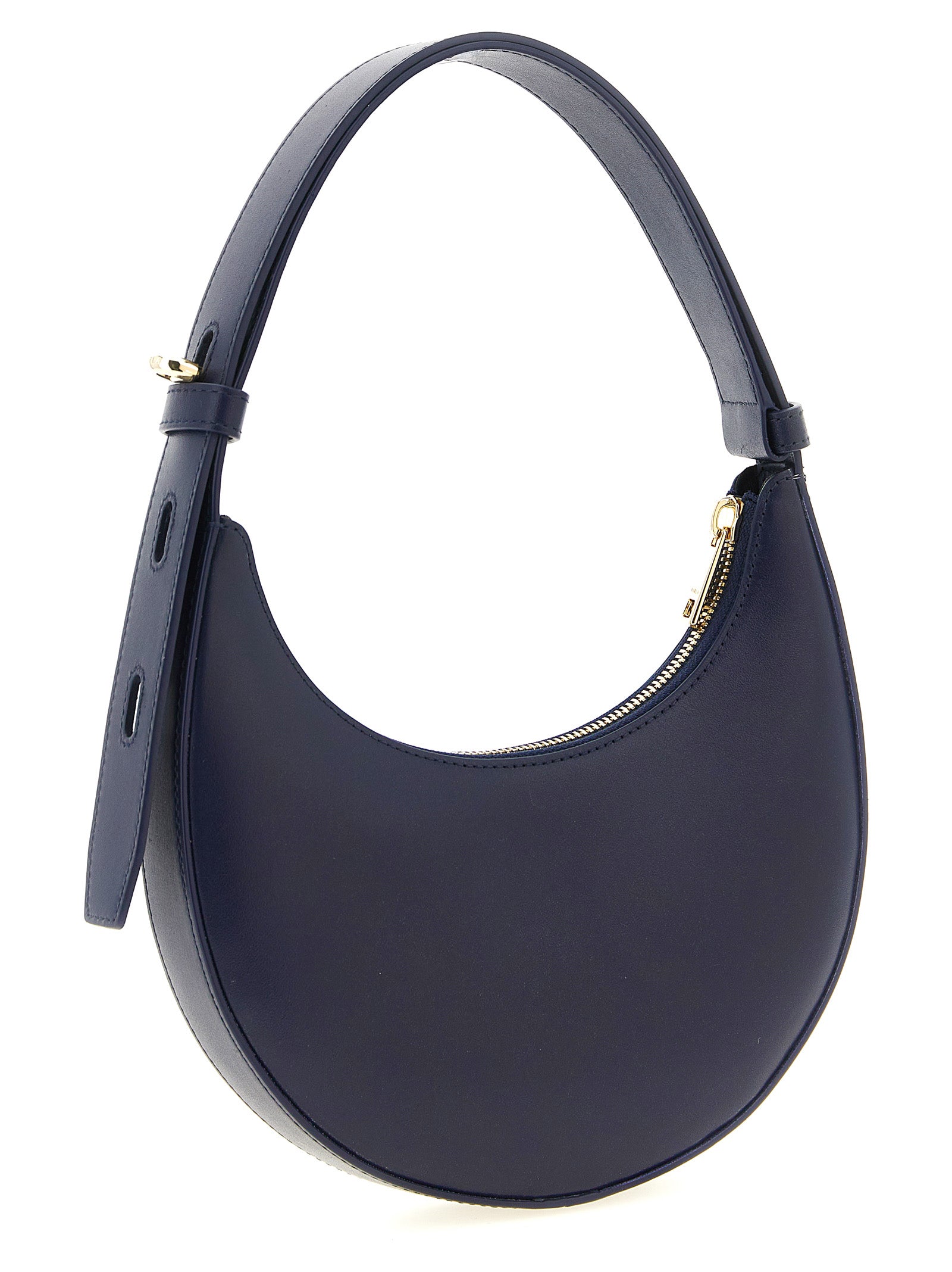 Furla Blue Delizia Mini Shoulder Bag