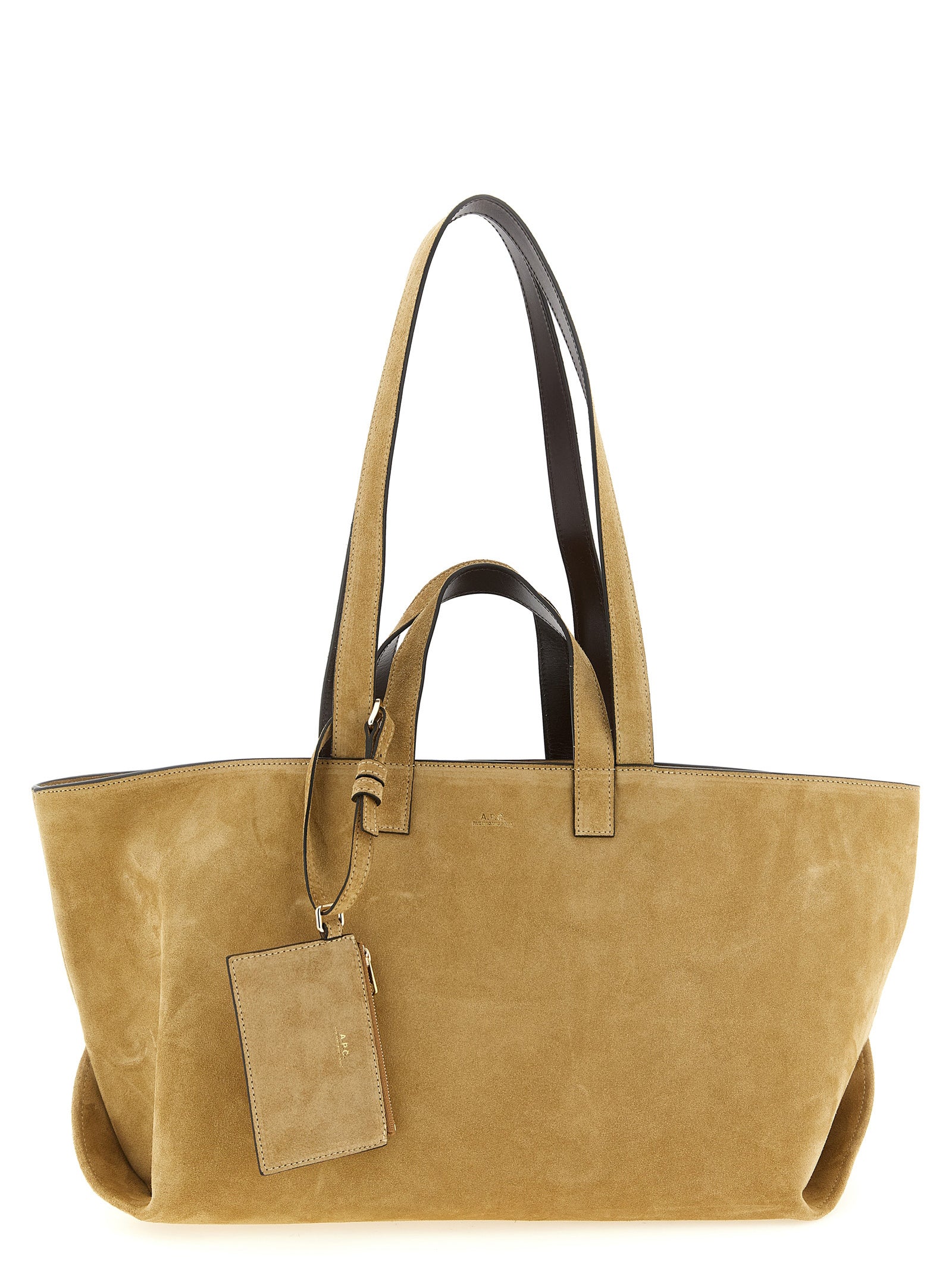 A.P.C. Brown Le Drummer Tote Bag