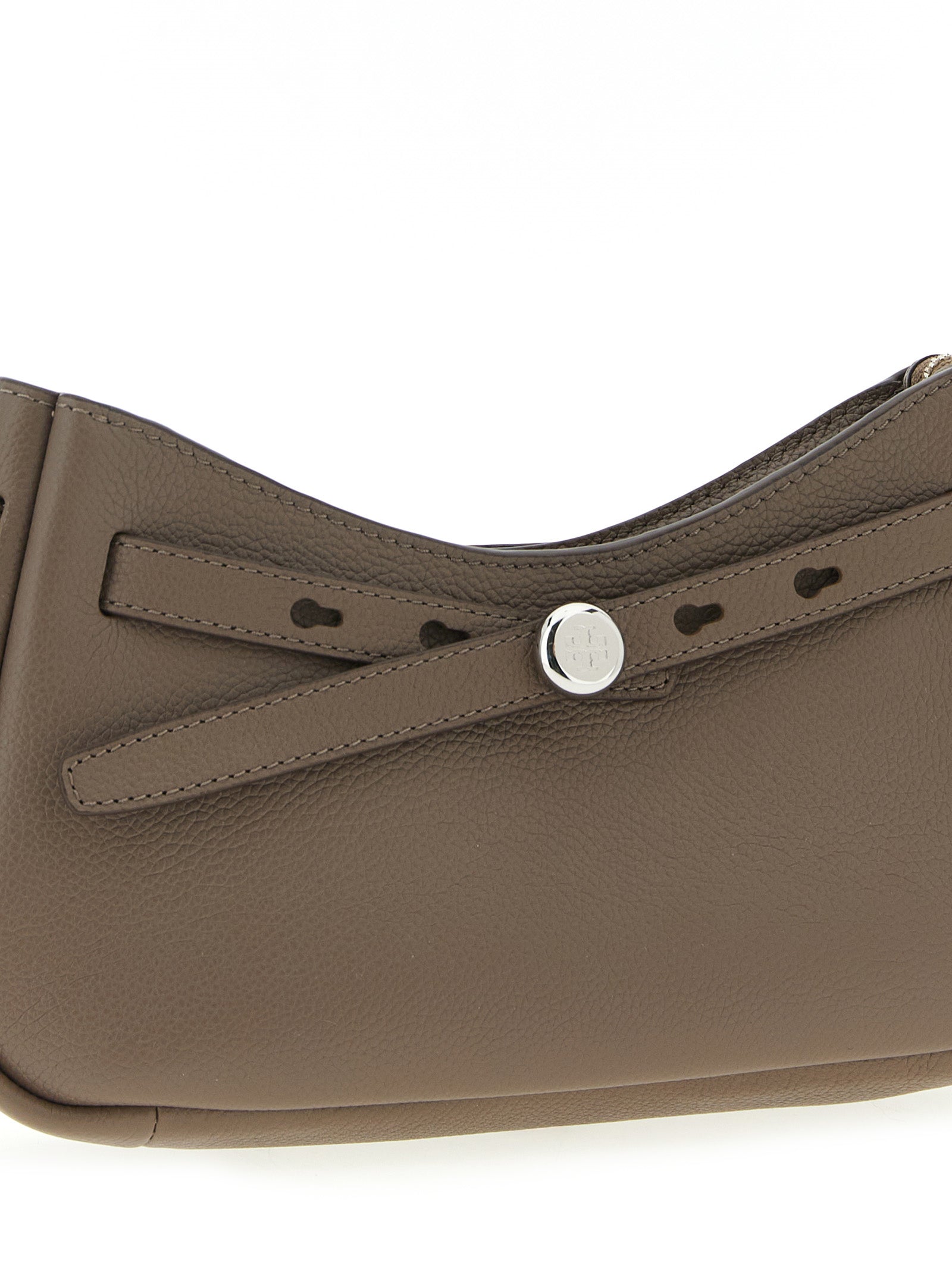 Tory Burch Brown Romy Top Shoulder Bag