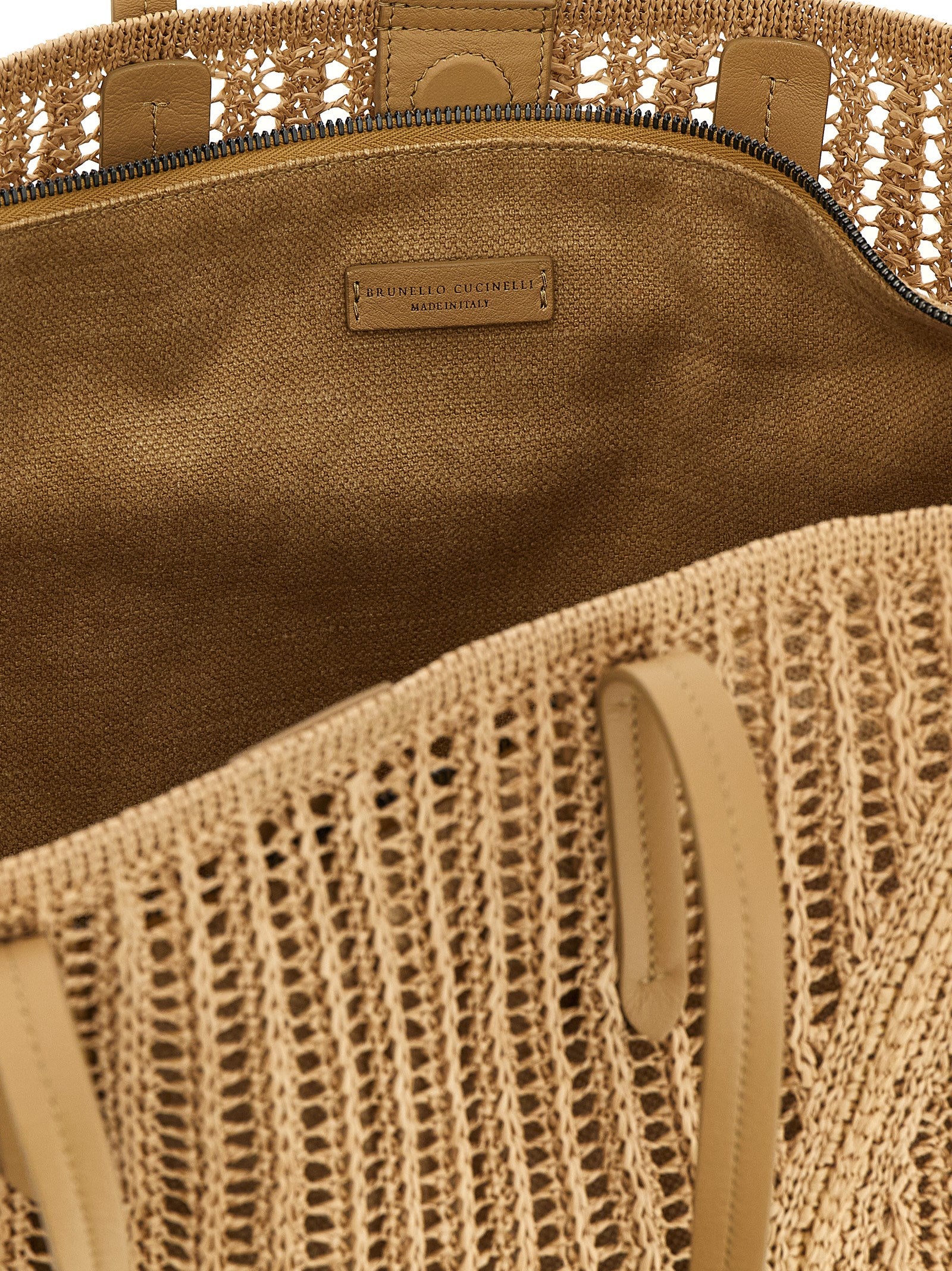 Brunello Cucinelli Beige BC Duo Shoulder Bag