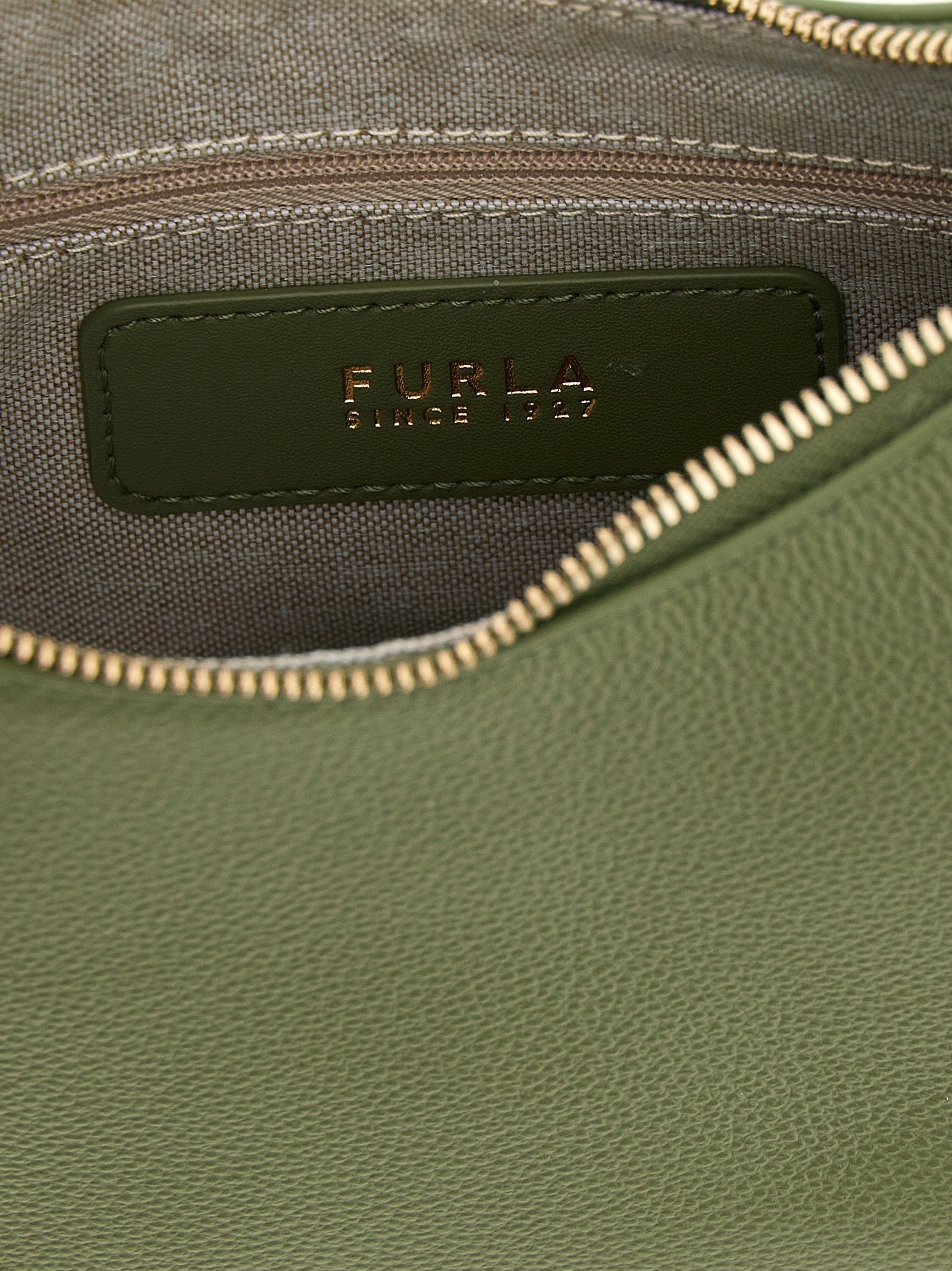 Furla Green Goccia Shoulder Bag