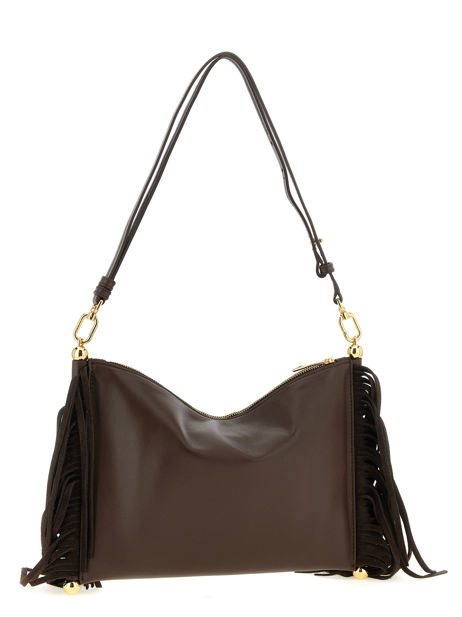 Furla Brown Sfera Soft Nappa Shoulder Bag