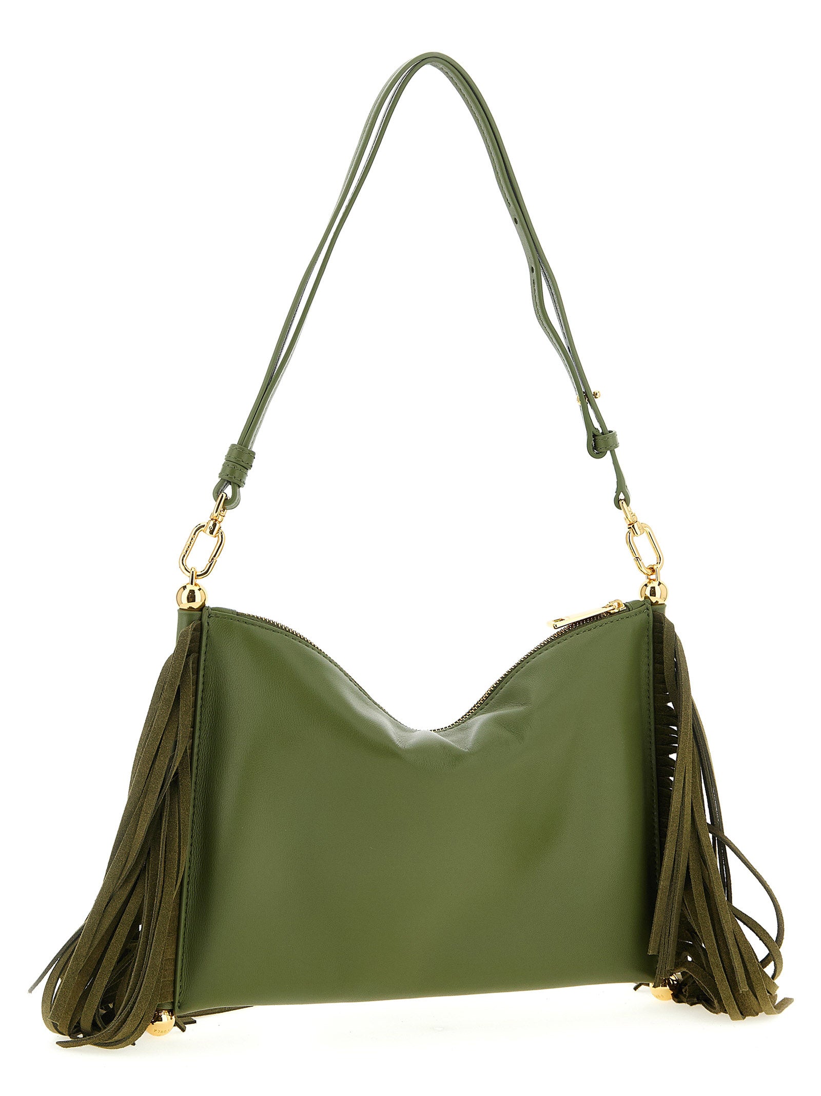 Furla Green Sfera Shoulder Bag