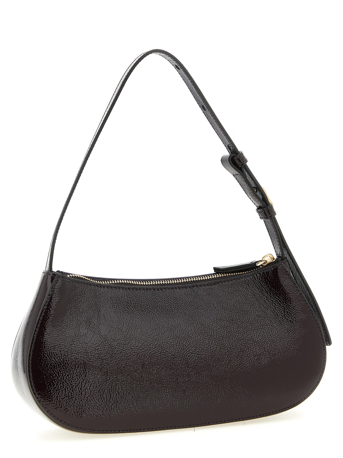 Mulberry Purple Clovelly Shoulder Bag