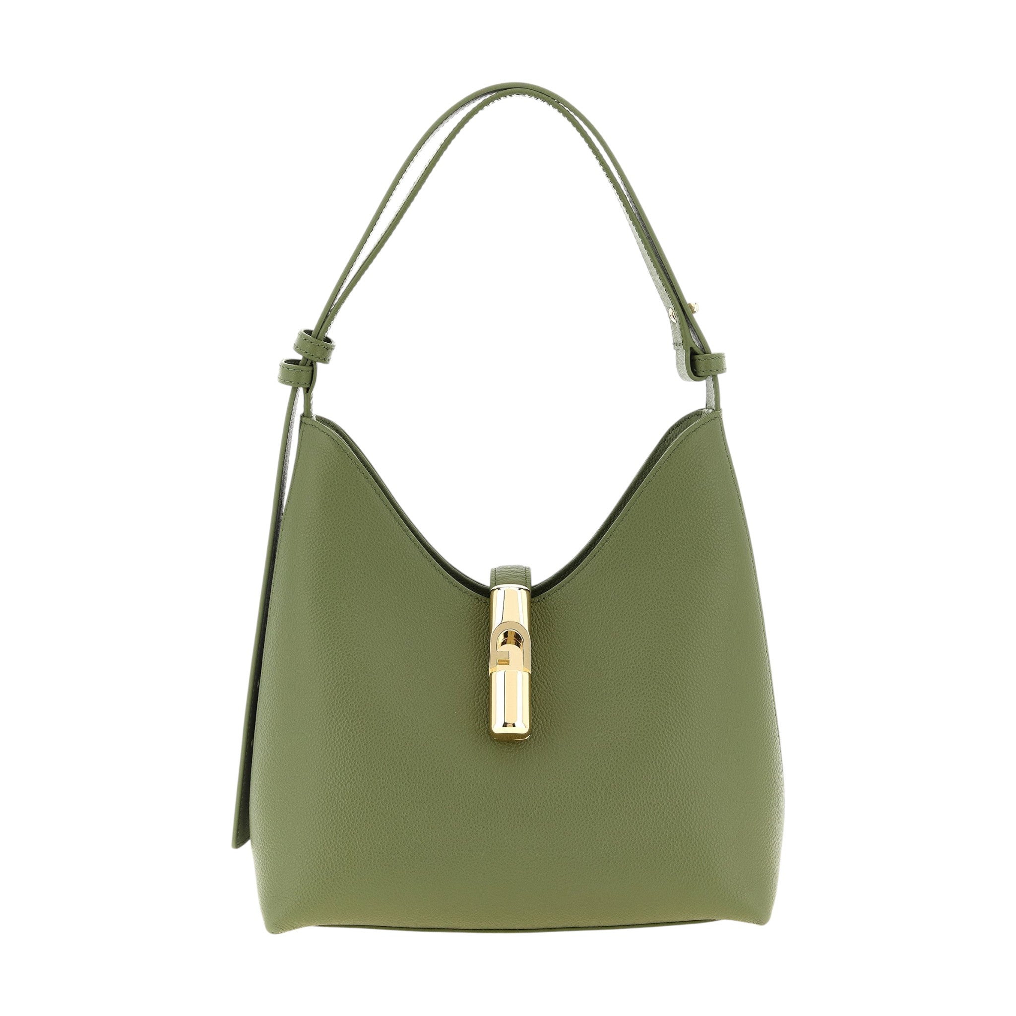 Furla Green Goccia Shoulder Bag