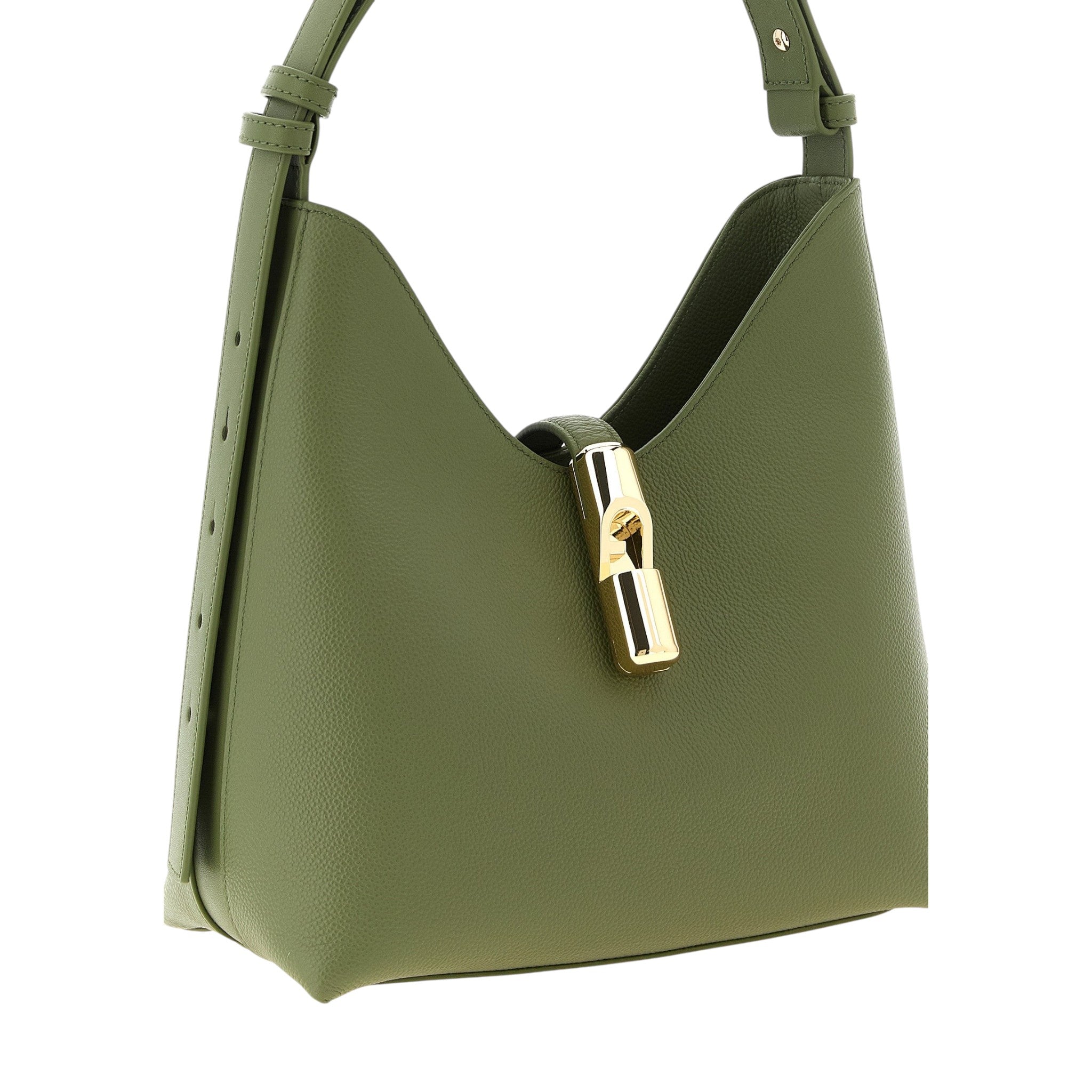 Furla Green Goccia Shoulder Bag